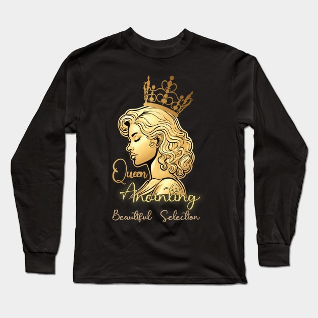 Divine Favor: Queen Esther Inspirational Long Sleeve T-Shirt by Angelic Gangster